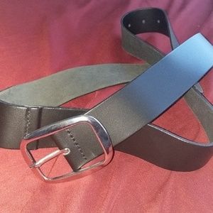 Black Pleather Belt!
